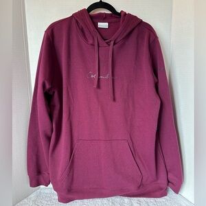 Columbia Burgundy Hoodie